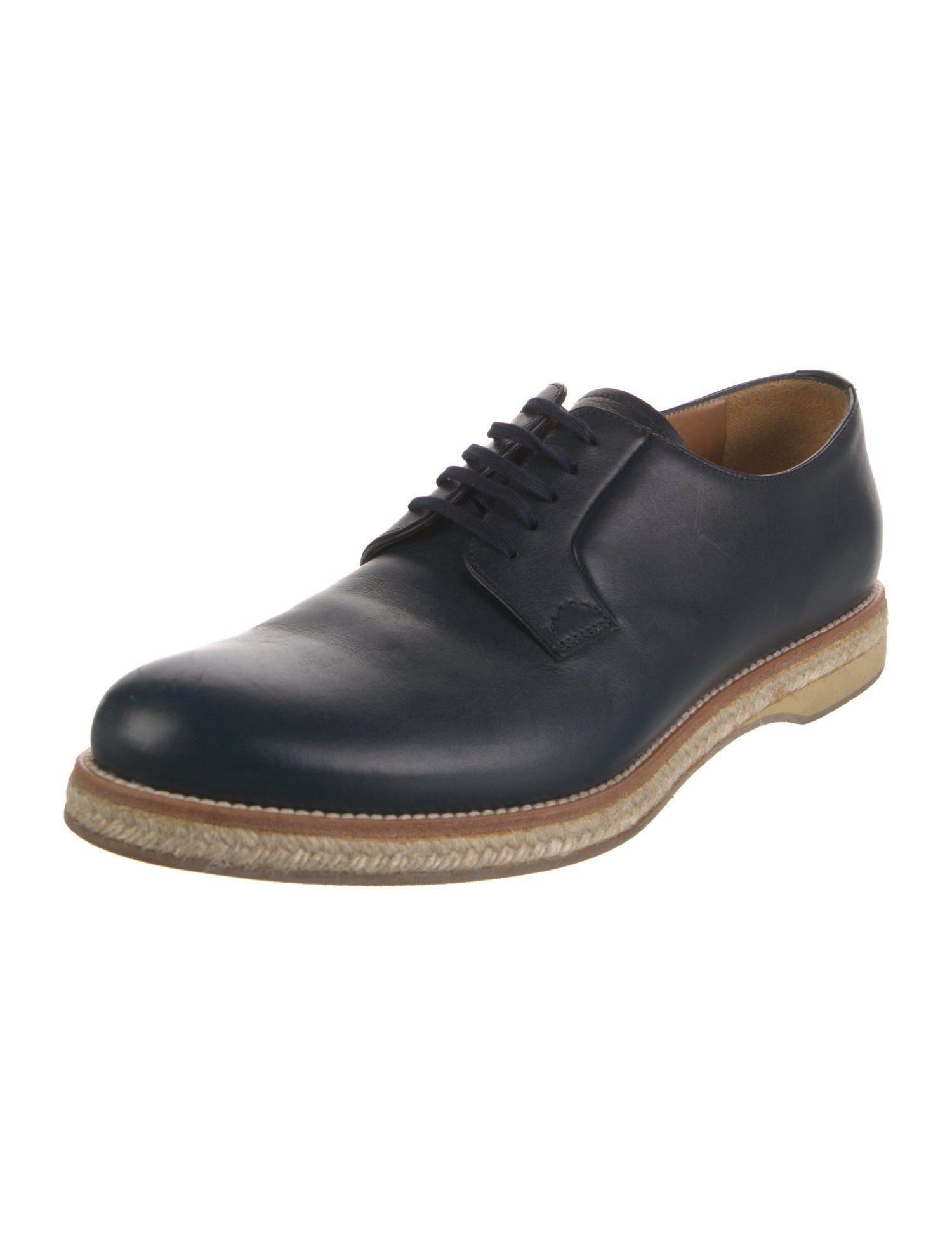 Prada Leather Derby Shoes